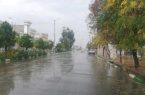 بارش رگبار بهاری در اکثر مناطق یزد