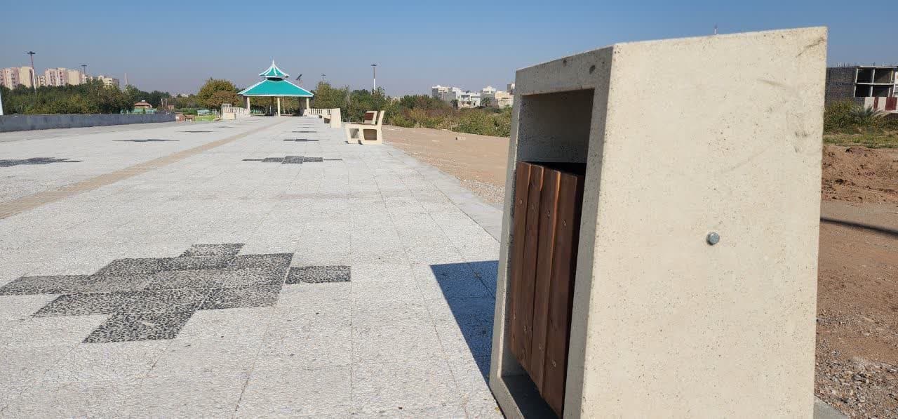 اتمام فاز اول پارک بزرگ شهر یزد