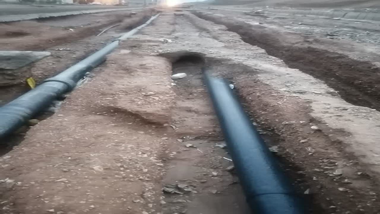 خسارت سیل به تاسیسات آب و فاضلاب تفت