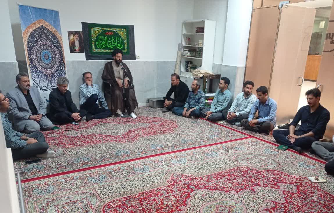 مجلس ترحیم شهدای خدمت برگزار شد