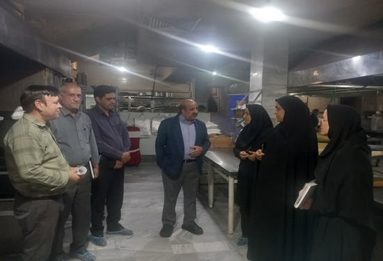 بازدید سرزده از رستورانهای بافق