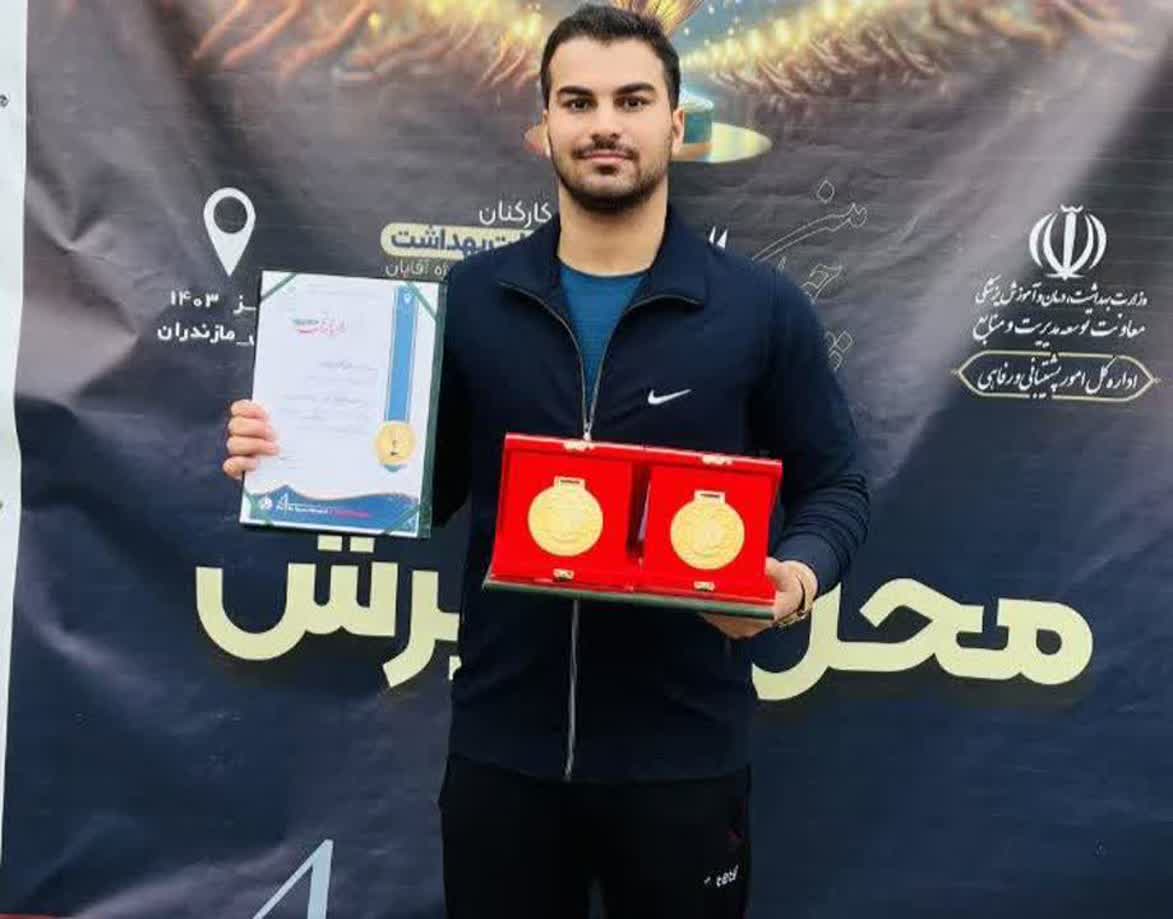 شناگر یزدی موفق به کسب دو مدال طلا شد