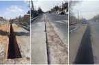 شبکه توزیع خط آبرسانی خیابان حضرت مهدی یزد بازسازی شد