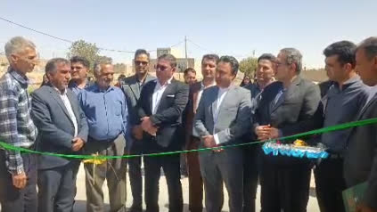 پروژه ۳۲ واحدی مسکن مددجویان در شهرستان خاتم به بهره‌برداری رسید