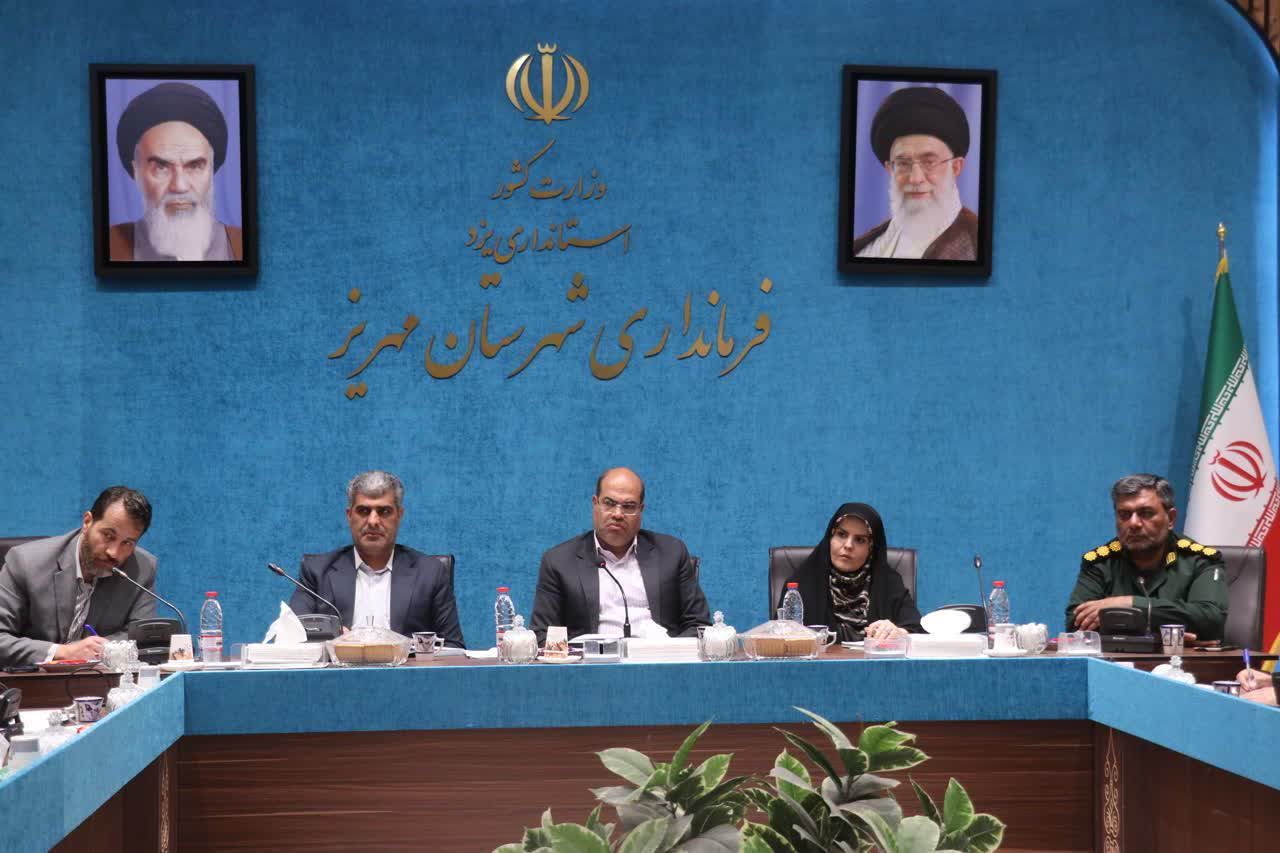 لزوم بهرهگیری از ظرفیت خیران برای افزایش تابآوری مهریز