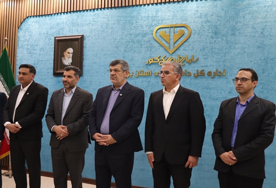 بازدید استاندار یزد از ساختمان آزمایشگاه در حال احداث