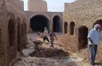مرمت قلعه تاریخی شهرآباد بافق آغاز شد مرمت قلعه تاریخی شهرآباد بافق آغاز شد