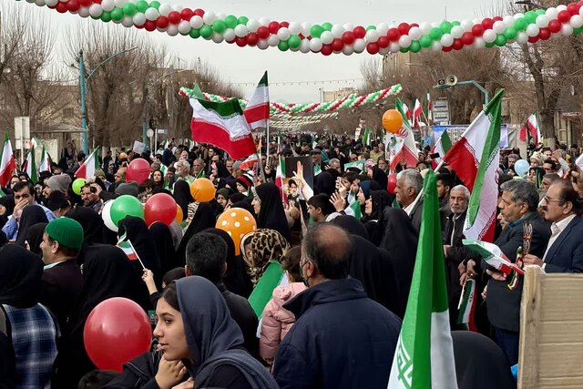 برگزاری راهپیمایی باشکوه ۲۲ بهمن در ۵۰ نقطه یزد