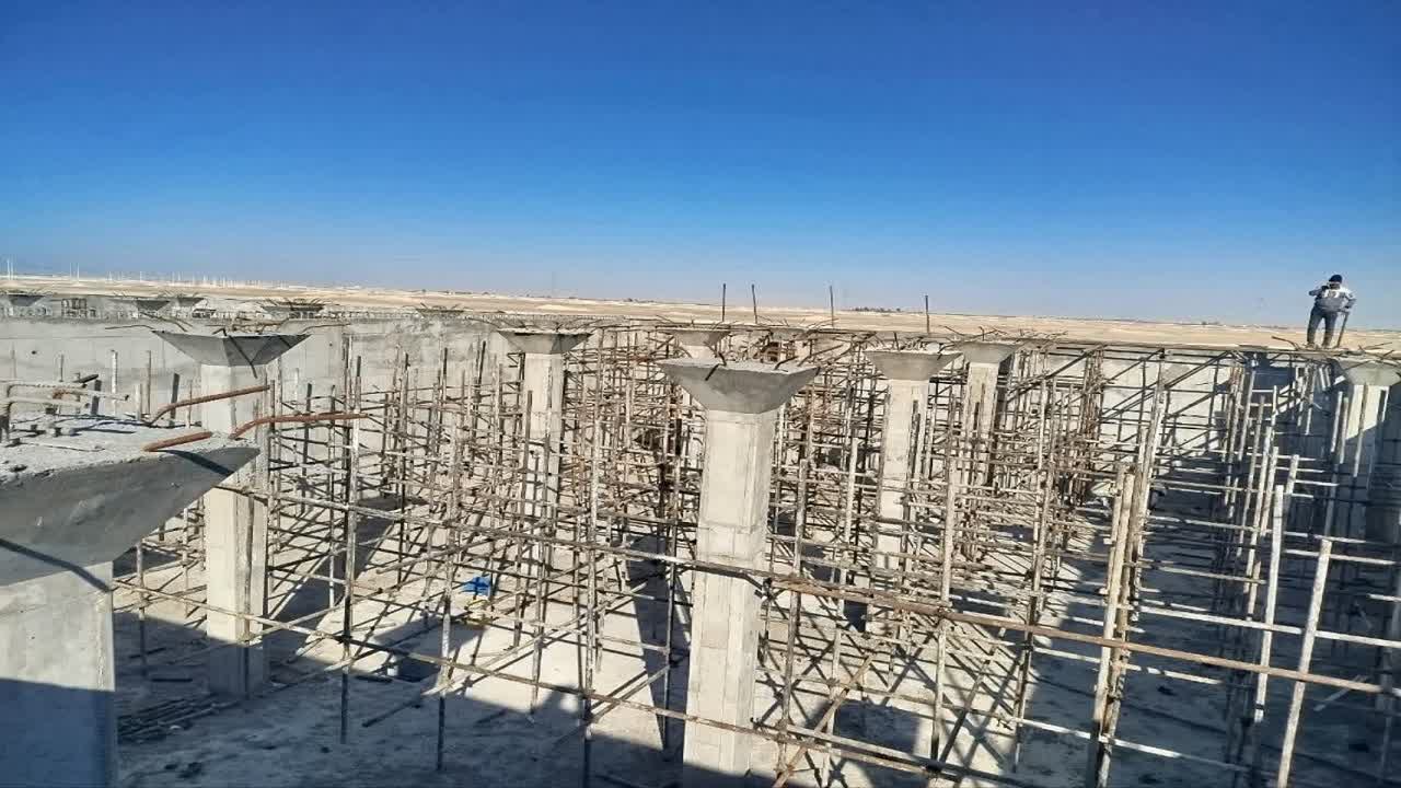پیشرفت ۷۰ درصدی ساخت مخزن آب مهردشت ابرکوه