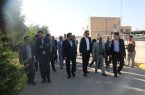 بازدید میدانی مسئولین از تصفیهخانه فاضلاب یزد