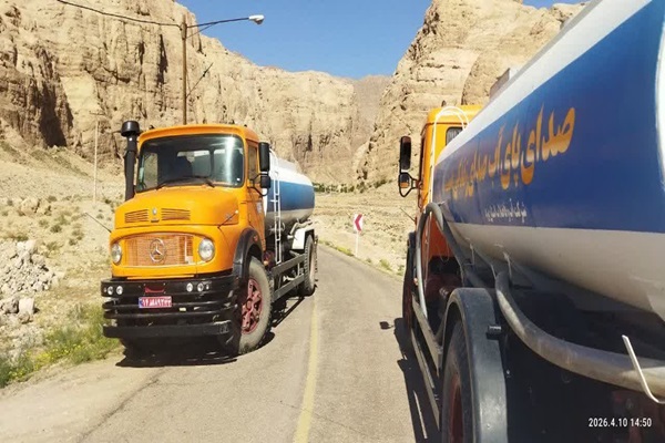 بیش از ۱۱۰۰ سرویس آبرسانی سیار به روستاهای بافق انجام شد