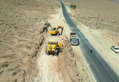 رفع حادثه نقاط حادثه خیز محور گردشگری دهبالا در تفت